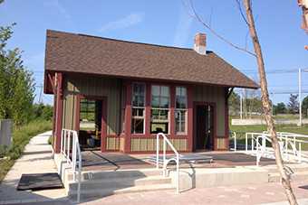 CTfastrak Railroad Depot Building